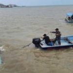 Reaksi Cepat Pos TNI AL Senggarang Lanal Bintan Berikan Bantuan Korban Kapal Tenggelam