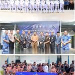 Komandan Beserta Prajurit Lanal Sabang Ikuti Upacara HUT Ke-80 TNI Angkatan Laut