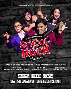 POSTER SCHOOL OF ROCK THE MUSICAL